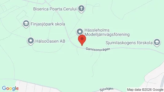 Kontorslokaler att hyra i Hässleholm - kort over placeringen