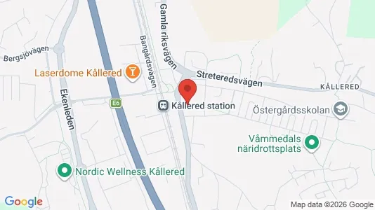 Kontorslokaler att hyra i Mölndal - kort over placeringen