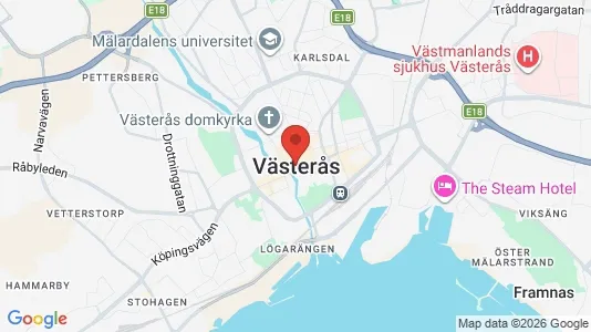 Kontorslokaler att hyra i Västerås - Bild från Google Street View