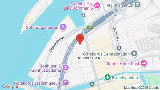 Kontorslokaler att hyra i Göteborg Centrum - Bild från Google Street View