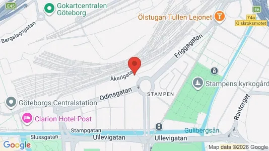 Kontorslokaler att hyra i Göteborg Centrum - Bild från Google Street View