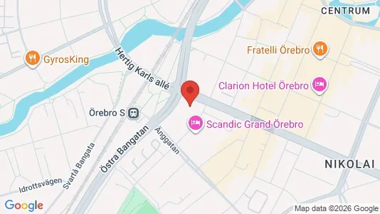 Kontorslokaler att hyra i Örebro - Bild från Google Street View