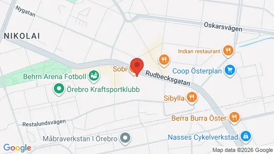 Kontorslokaler att hyra i Örebro - Bild från Google Street View