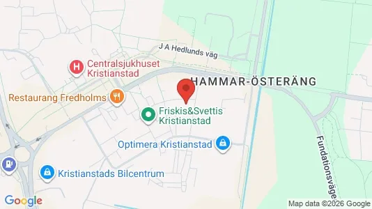 Kontorslokaler att hyra i Kristianstad - Bild från Google Street View