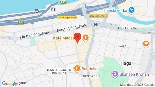 Kontorslokaler att hyra i Göteborg Centrum - Bild från Google Street View