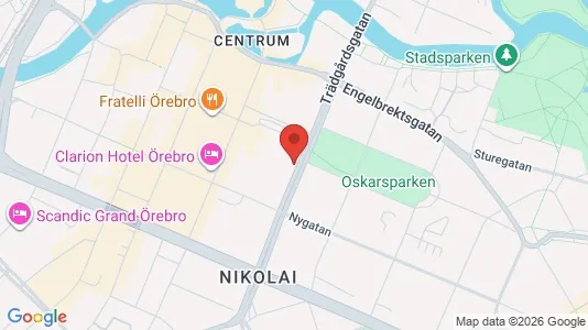 Kontorslokaler att hyra i Örebro - Bild från Google Street View