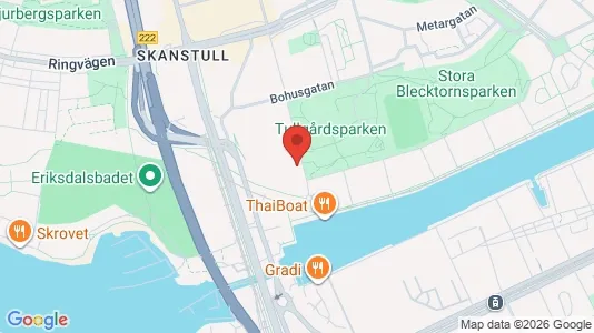 Kontorslokaler att hyra i Södermalm - kort over placeringen