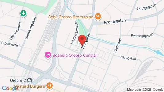 Kontorslokaler att hyra i Örebro - Bild från Google Street View