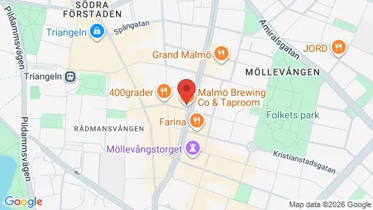 Kontorslokaler att hyra i Malmö Centrum - Bild från Google Street View