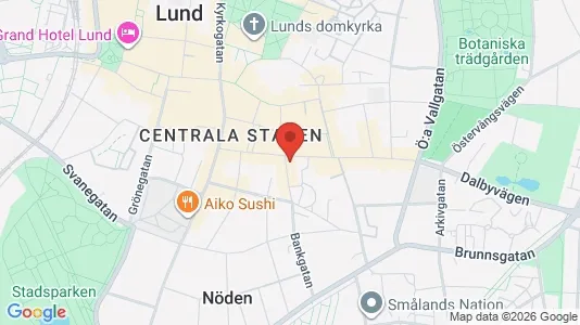 Kontorslokaler att hyra i Lund - Bild från Google Street View