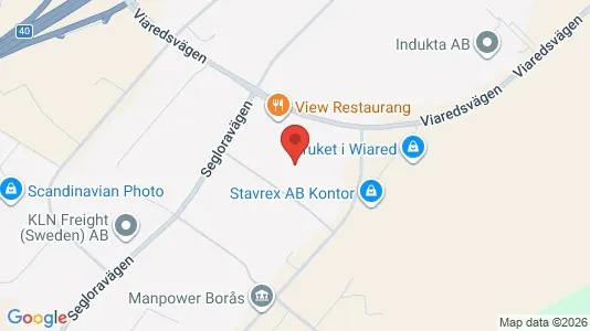 Industrilokaler att hyra i Borås - Bild från Google Street View