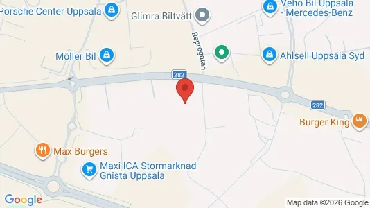 Kontorslokaler att hyra i Uppsala - Bild från Google Street View