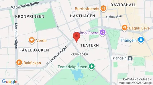 Kontorslokaler att hyra i Malmö Centrum - Bild från Google Street View
