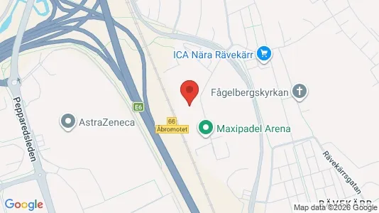 Lagerlokaler att hyra i Mölndal - Bild från Google Street View