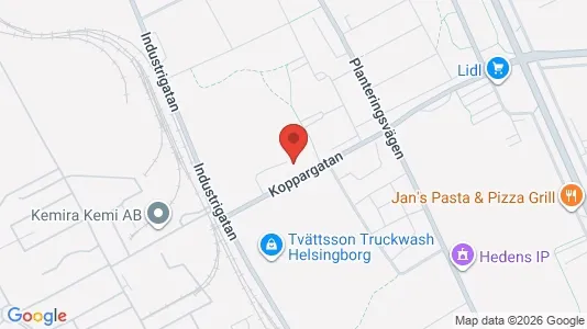Kontorslokaler att hyra i Helsingborg - Bild från Google Street View