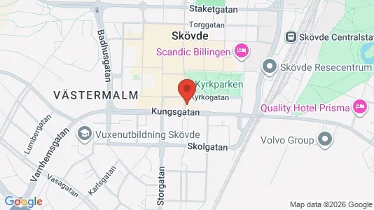 Kontorslokaler att hyra i Skövde - Bild från Google Street View