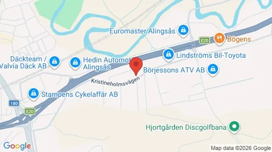 Kontorslokaler att hyra i Alingsås - Bild från Google Street View