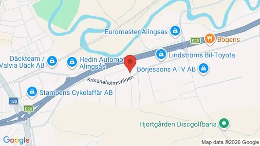 Kontorslokaler att hyra i Alingsås - Bild från Google Street View