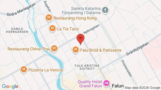 Kontorslokaler att hyra i Falun - Bild från Google Street View