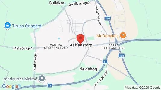 Kontorslokaler att hyra i Staffanstorp - Bild från Google Street View