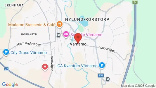 Kontorslokaler att hyra i Värnamo - Bild från Google Street View
