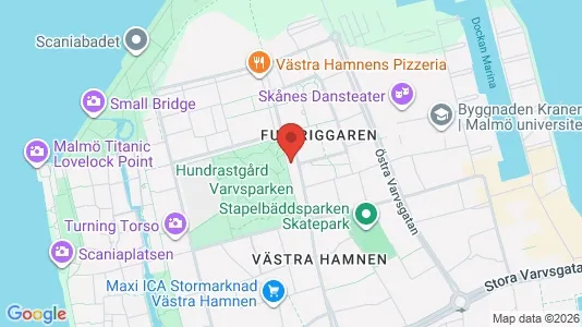 Kontorslokaler att hyra i Malmö Centrum - Bild från Google Street View