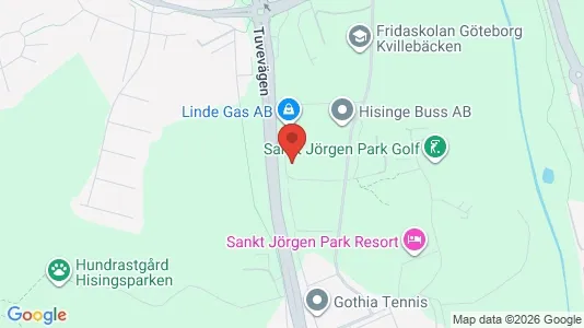 Kontorslokaler att hyra i Lundby - kort over placeringen