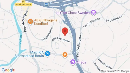 Kontorslokaler att hyra i Borås - Bild från Google Street View