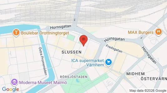 Kontorslokaler att hyra i Malmö Centrum - Bild från Google Street View