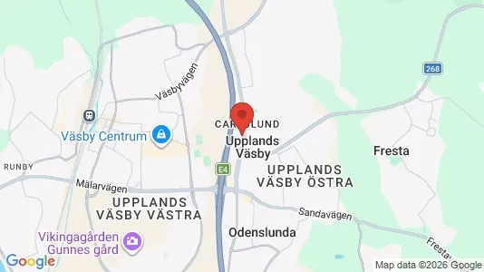 Kontorslokaler att hyra i Upplands Väsby - Bild från Google Street View
