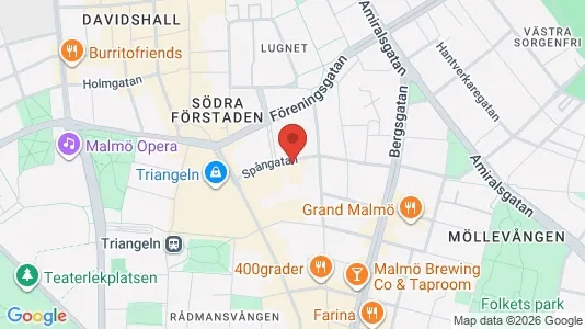Kontorslokaler att hyra i Malmö Centrum - Bild från Google Street View