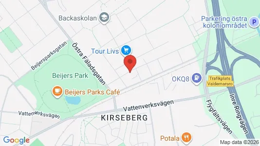 Kontorslokaler att hyra i Kirseberg - Bild från Google Street View