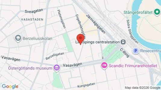 Kontorslokaler att hyra i Linköping - Bild från Google Street View