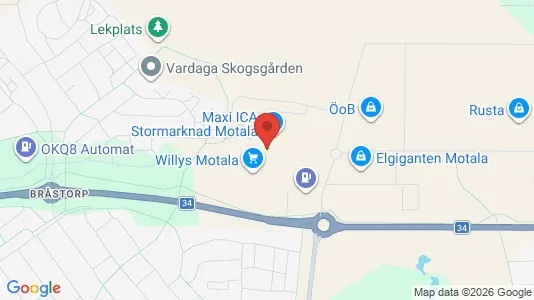 Kontorslokaler att hyra i Motala - Bild från Google Street View