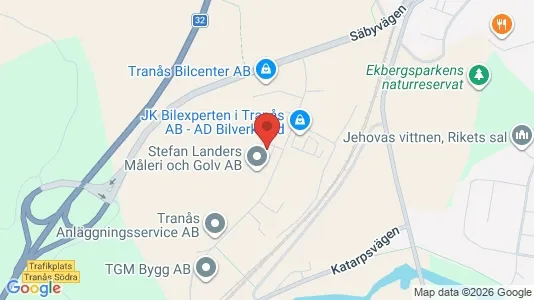 Kontorslokaler att hyra i Tranås - Bild från Google Street View