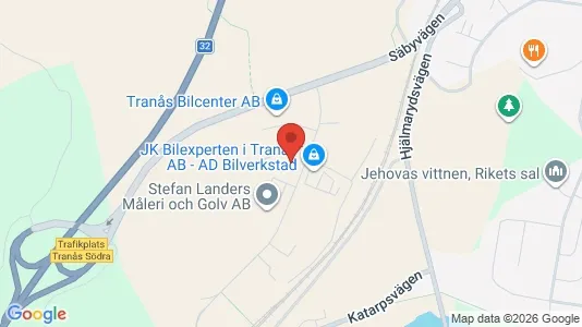 Kontorslokaler att hyra i Tranås - Bild från Google Street View