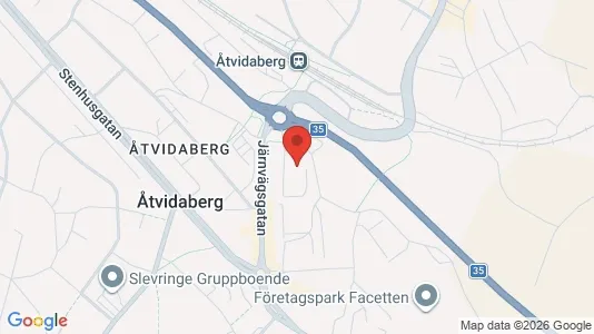 Kontorslokaler att hyra i Åtvidaberg - Bild från Google Street View