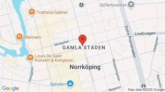 Kontorslokaler att hyra i Norrköping - Bild från Google Street View
