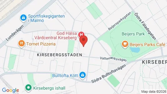 Kontorslokaler att hyra i Kirseberg - Bild från Google Street View