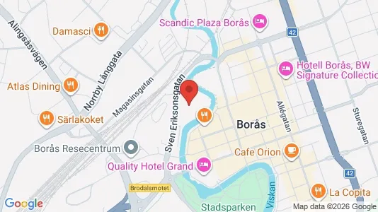 Kontorslokaler att hyra i Borås - Bild från Google Street View