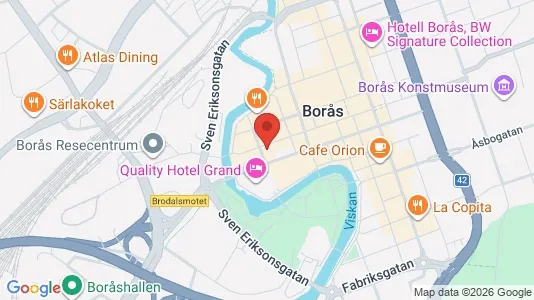 Kontorslokaler att hyra i Borås - Bild från Google Street View