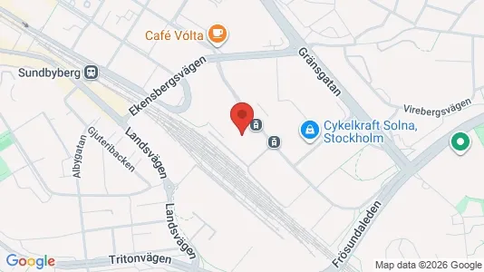 Kontorslokaler att hyra i Solna - Bild från Google Street View