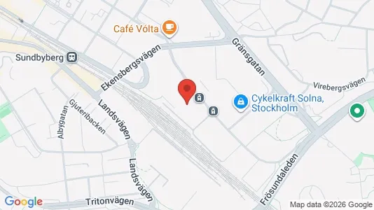 Kontorslokaler att hyra i Solna - Bild från Google Street View