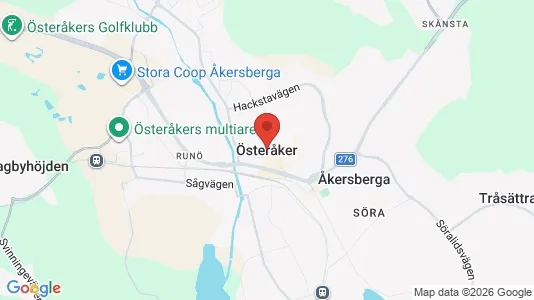 Kontorslokaler att hyra i Österåker - Bild från Google Street View