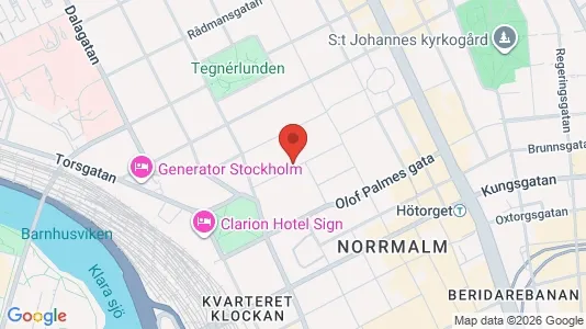 Kontorslokaler att hyra i Stockholm Innerstad - Bild från Google Street View