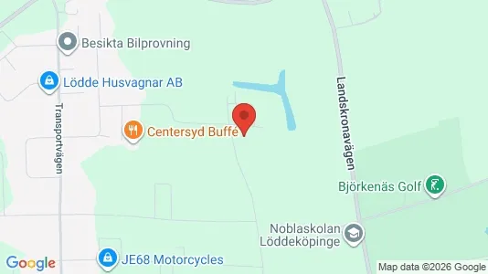 Lagerlokaler att hyra i Kävlinge - kort over placeringen