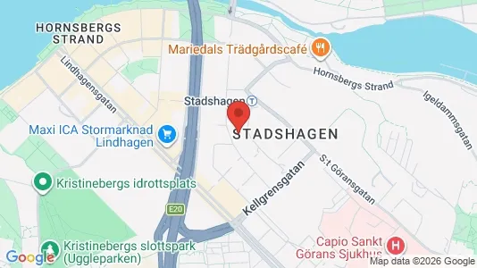 Kontorslokaler att hyra i Kungsholmen - kort over placeringen