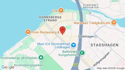 Kontorslokaler att hyra i Kungsholmen - kort over placeringen