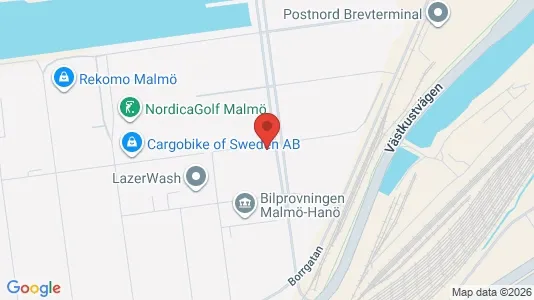 Industrilokaler att hyra i Malmö Centrum - Bild från Google Street View