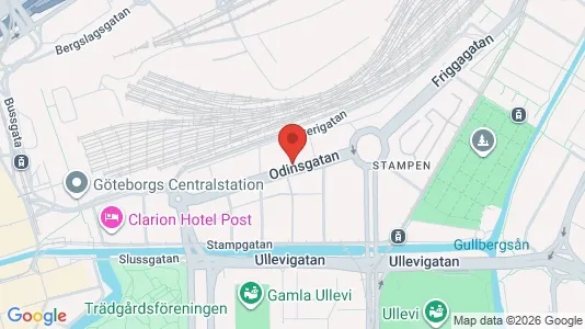 Kontorslokaler att hyra i Göteborg Centrum - Bild från Google Street View